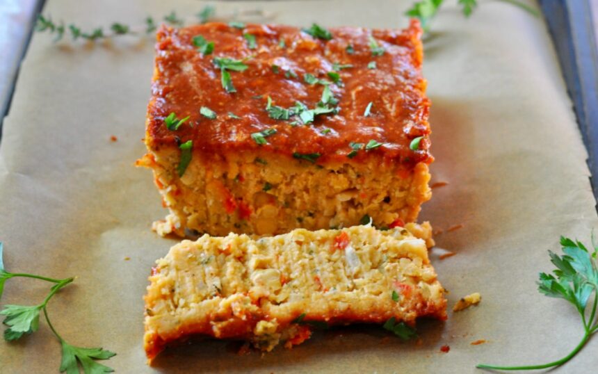 Vegan Meatloaf With Maple Glaze