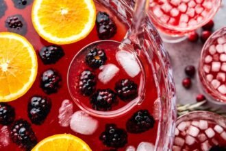 Holiday Punch - The Stay At Home Chef