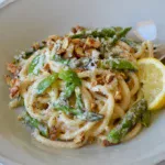 Creamy Lemon Asparagus Pasta [Vegan] – One Green Planet