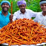 POTATO STICKS | Crispy Potato Fry Recipe Cooking In Village | Aloo Snacks | Potato Snack Recipe