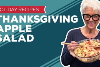 Holiday Cooking & Baking: Thanksgiving Apple Salad Recipe