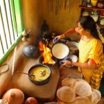 Appam - Made Traditionally || With Two Side Dishes Cooking In Village House || The Traditional Life