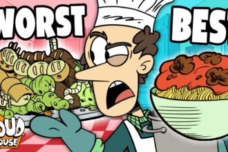 BEST & GROSSEST Lynn Loud Sr. Food Dishes | The Loud House