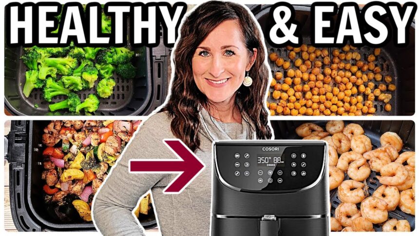 10 HEALTHY Air Fryer Recipes that are EASY AND Yummy!