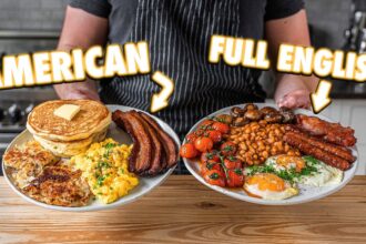 4 Million Subscriber Special: American Vs. Full English Breakfast