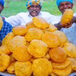 POORI | King Of Poori Recipe | Wheat Poori Recipe Cooking in Village | Crispy Fluffy Puri Recipe