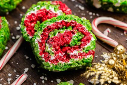 Christmas Rice Krispie Treats - The Stay At Home Chef