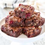 Cranberry Brownies - Barefeet in the Kitchen