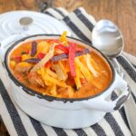 Chicken Enchilada Soup - Barefeet in the Kitchen