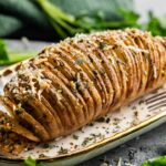 Garlic Herb Hasselback Potatoes - The Stay At Home Chef