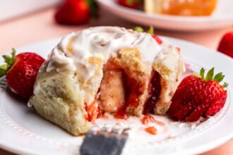 Strawberries & Cream Rolls - The Stay At Home Chef