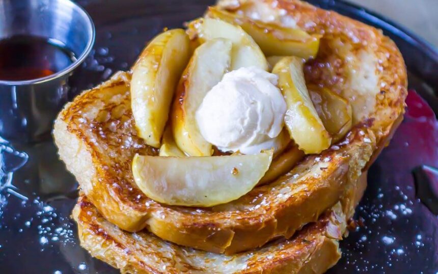 Cinnamon Apple French Toast [Vegan] – One Green Planet