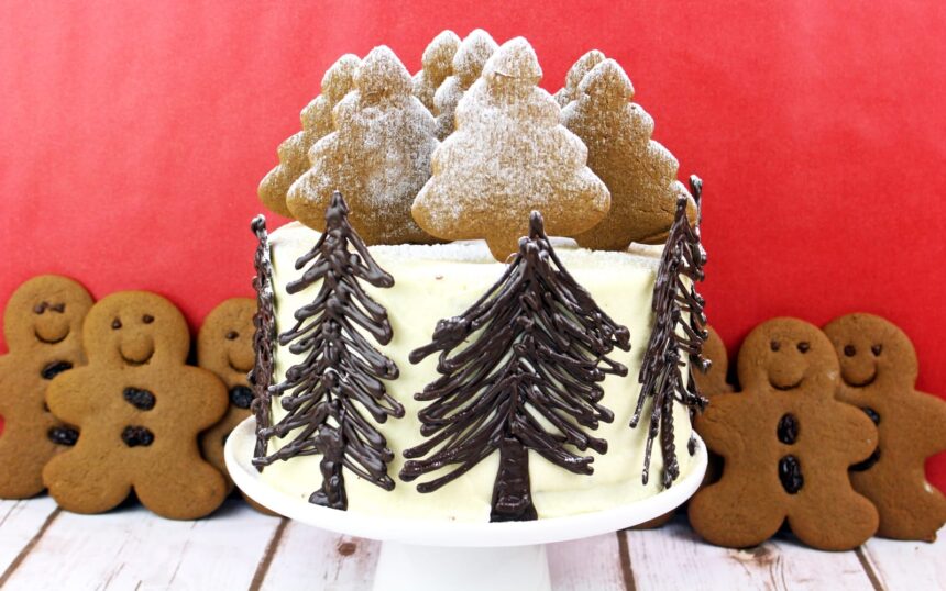 Winter Wonderland Gingerbread Cake [Vegan] – One Green Planet