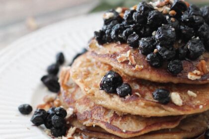 10 Beautiful Vegan Blueberry Pancakes to Lift You Out of Your Winter Blues – One Green Planet