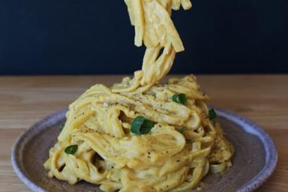 Vegan 6-Ingredient Pumpkin Alfredo