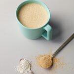 tahini maca latte