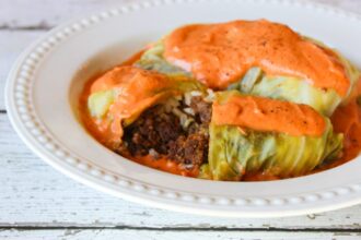 Polish Golabki (Stuffed Cabbage) [Vegan, Gluten-Free]