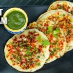 Instant Rava Uttapam Recipe | Suji Uttapam Recipe | Kunal Kapur South Indian Recipes | सूजी उत्तपम