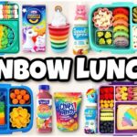 *NEW* RAINBOW Lunch Ideas 🌈 Bunches Of Lunches