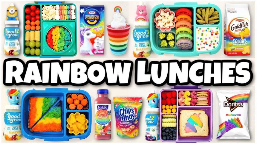 *NEW* RAINBOW Lunch Ideas 🌈 Bunches Of Lunches