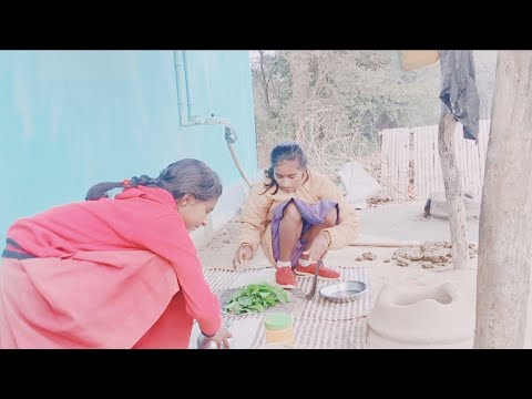 palak pakoda recipe video ।। village food recipes।।  Nigam twins vlogs