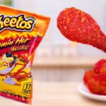 Yummy Miniature Crispy Cheesy Hot Cheetos Chicken Recipe 🍗 Best Fast Food Fried Chicken 🍗 Mini Yummy