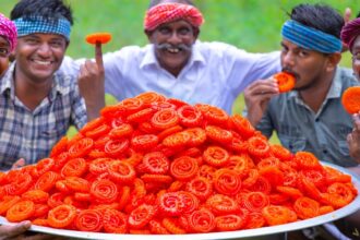 JANGRI | JALEBI Recipe Cooking in Village | Indian Famous Dessert Recipe | Imarti Sweet Recipe