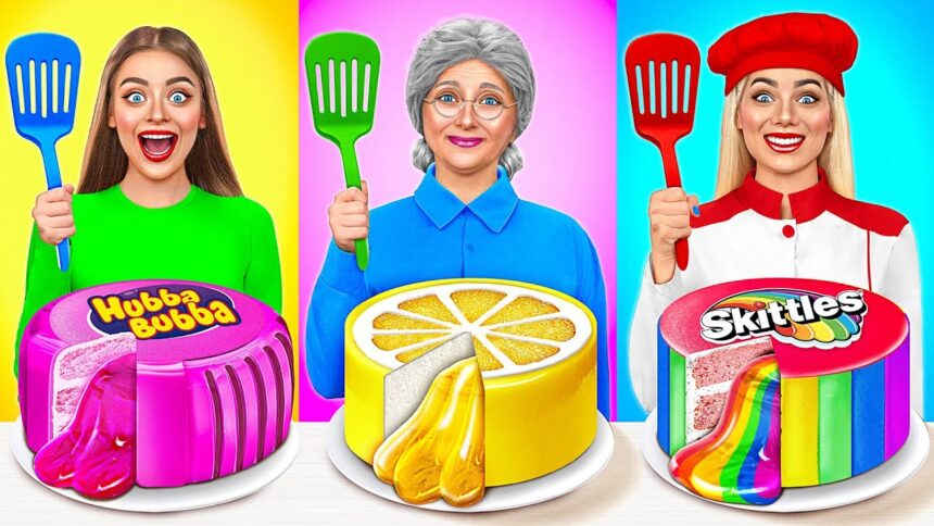 Me vs Grandma Cooking Challenge | Edible Battle by Multi DO Smile