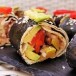 Tortilla Sushi Rolls With Rice and Vegetables [Vegan] – One Green Planet