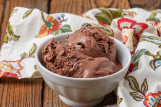 Chocolate Cottage Cheese Ice Cream