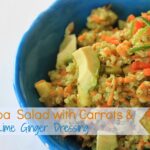 Quinoa Carrot Salad With Lime and Ginger Dressing [Vegan] – One Green Planet