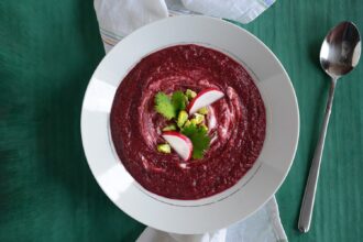 Creamy Coconut Roasted Beet Soup [Vegan] – One Green Planet