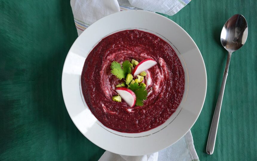 Creamy Coconut Roasted Beet Soup [Vegan] – One Green Planet