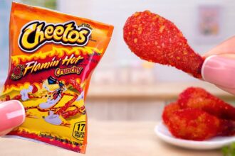 Yummy Miniature Crispy Cheesy Hot Cheetos Chicken Recipe 🍗 Best Fast Food Fried Chicken 🍗 Mini Yummy