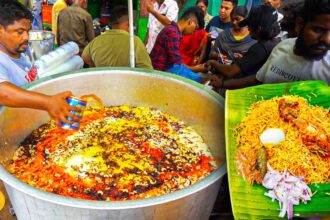 Gundu Bhai Hyderabadi Chicken Dum Biryani Daily 500 Kg Biryani Making Rs. 140/- Only l Madurai Food