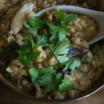 Comforting Shiitake and Kale Congee [Vegan, Gluten-Free]