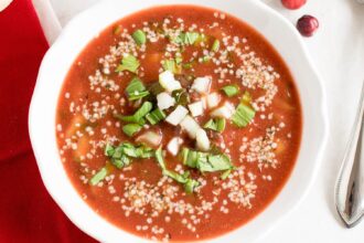 Cranberry Bok Choy Soup [Vegan, Gluten-Free] – One Green Planet