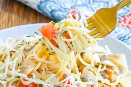 Lemon Butter Pasta - Barefeet in the Kitchen