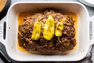 Mississippi Pot Roast Meatloaf - The Stay At Home Chef