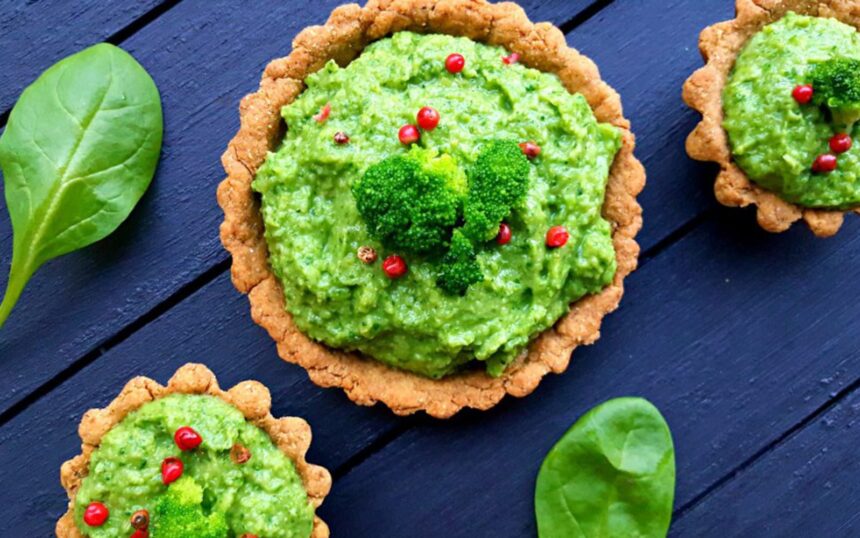 Broccoli and Spinach Pâté Tart [Vegan, Gluten-Free] – One Green Planet