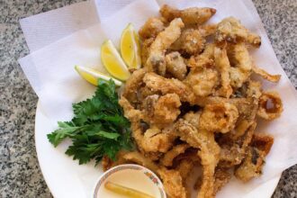 Crispy King Trumpet Mushroom Calamari [Vegan] – One Green Planet