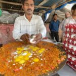 Mumbai's Famous Street Style Egg Bhurji | Indian Street Food