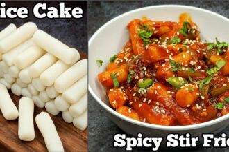 Homemade Spicy Rice Cake | Korean Rice Cake Recipe | Korean Street Food – Tteok-bokki