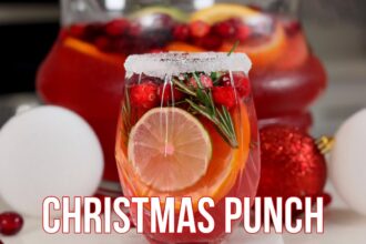 Festive Christmas Punch Recipe 🎄✨ | The Perfect Holiday Drink!