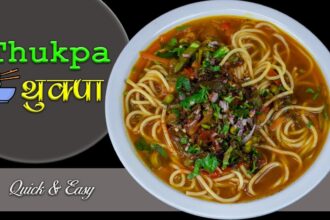 How to make Thukpa | थुक्पा बनाउने उत्कृस्ट तरीका |  Veg Thukpa Recipe | Noodle Soup Recipe