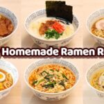 6 Easy Ways to Make Japanese Homemade Ramen - Revealing Secret Recipes!!