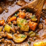 Ground Beef Stew - The Stay At Home Chef