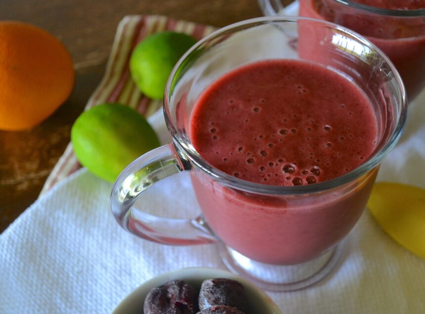 Hibiscus-Cherry Cooler [Vegan] – One Green Planet