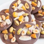 Mint Chocolate Medallions With Fruit, Nuts, and Flaked Coconut [Vegan] – One Green Planet