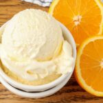 Orange Ice Cream - Barefeet in the Kitchen